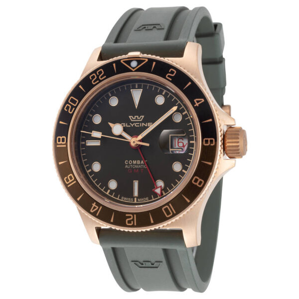 Glycine Combat Sub Sport 42 GMT Men's Automatic Watch GL0319