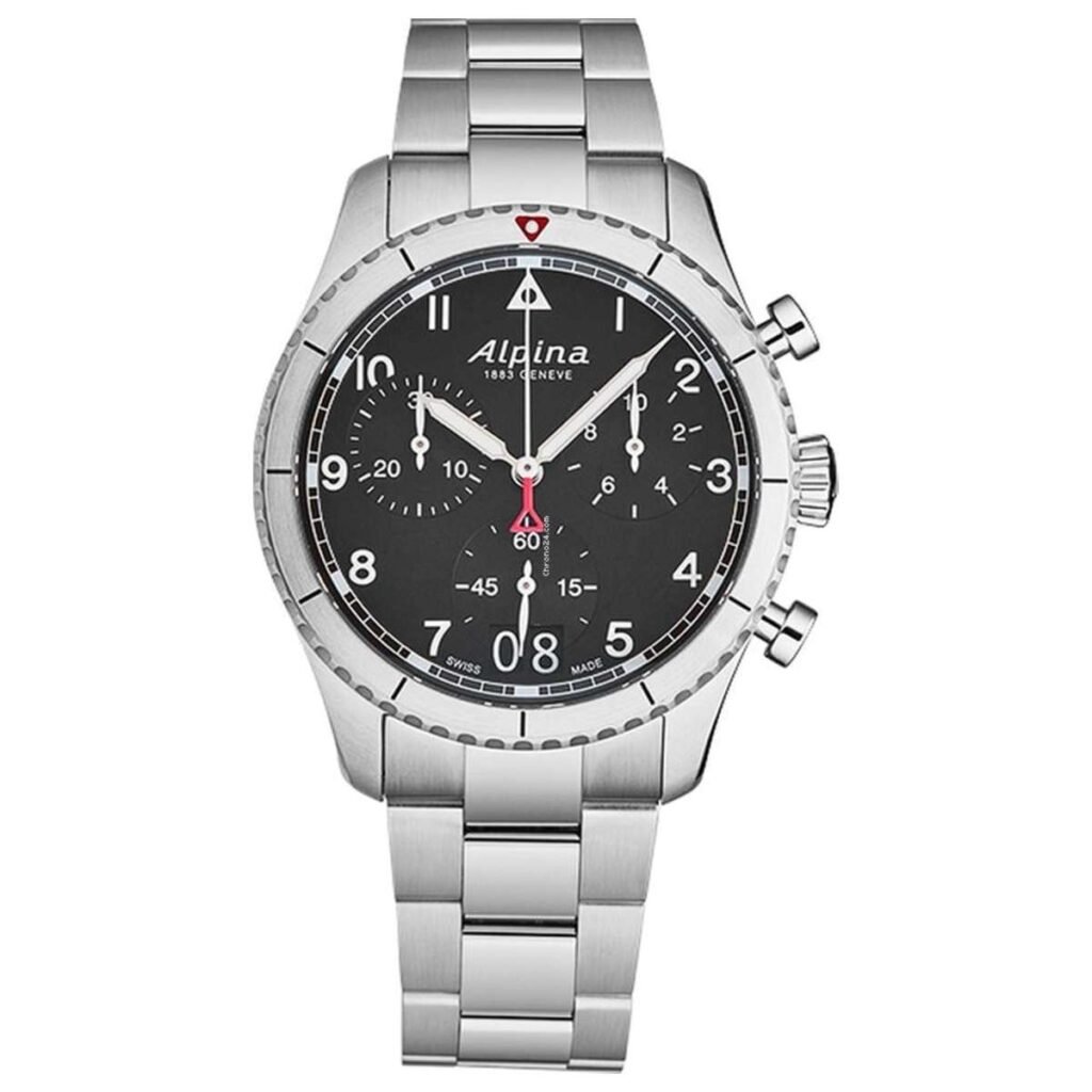 Alpina Smartimer Pilot Men's Watch AL-372BW4S26B