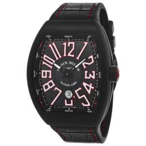 Franck Muller Vanguard Men's Automatic Watch 45SCBLKBLKWHT