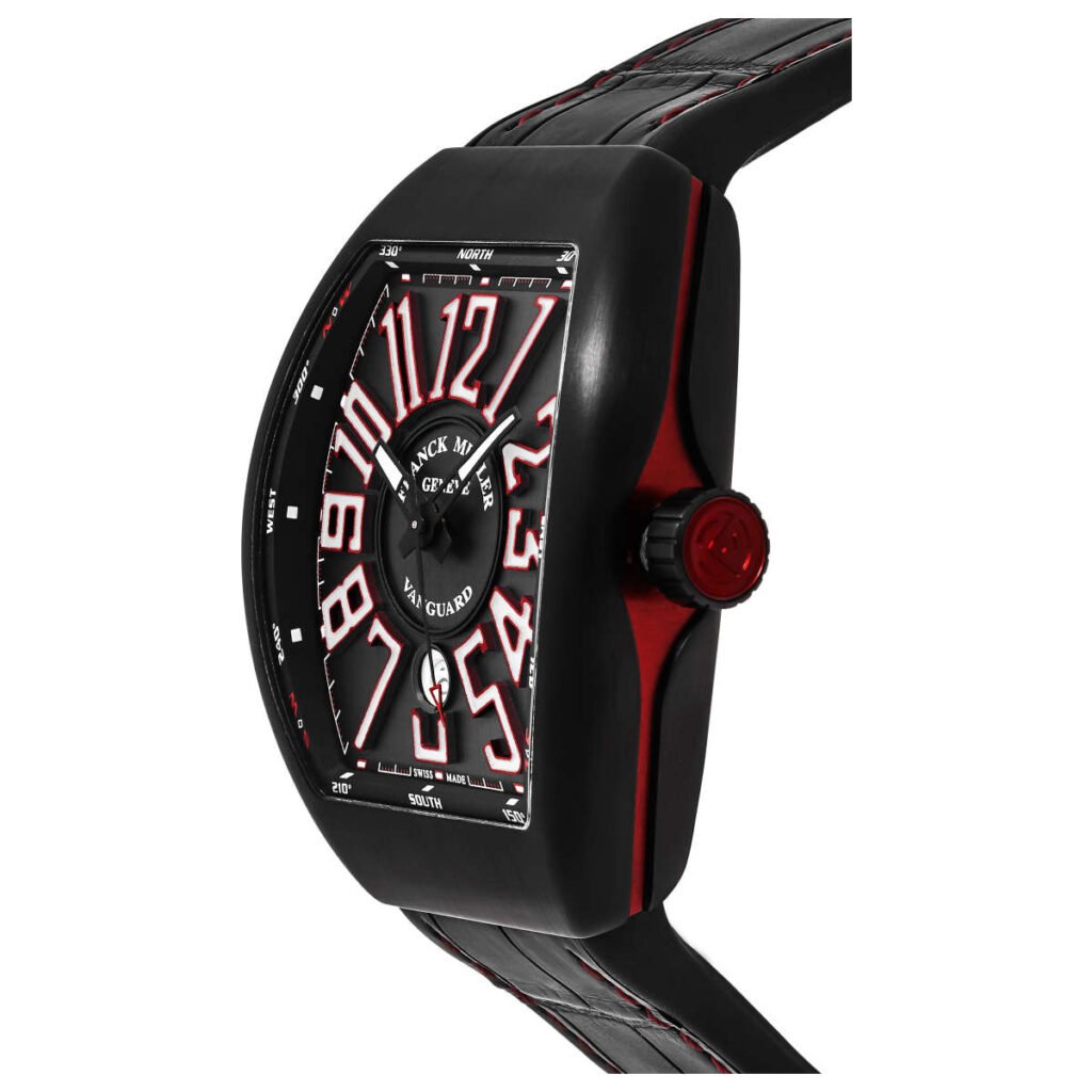 Franck Muller Vanguard Men's Automatic Watch 45SCBLKBLKWHT