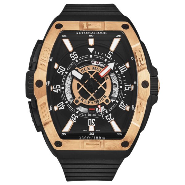 Franck Muller Skafander Men's Automatic Watch 46SCSKFBLKBKGD1