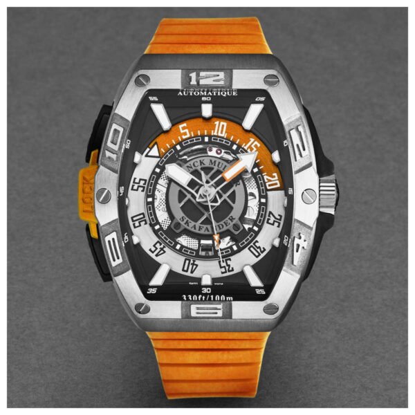Franck Muller Skafander Men's Automatic Watch 46SCSKFBLKORG