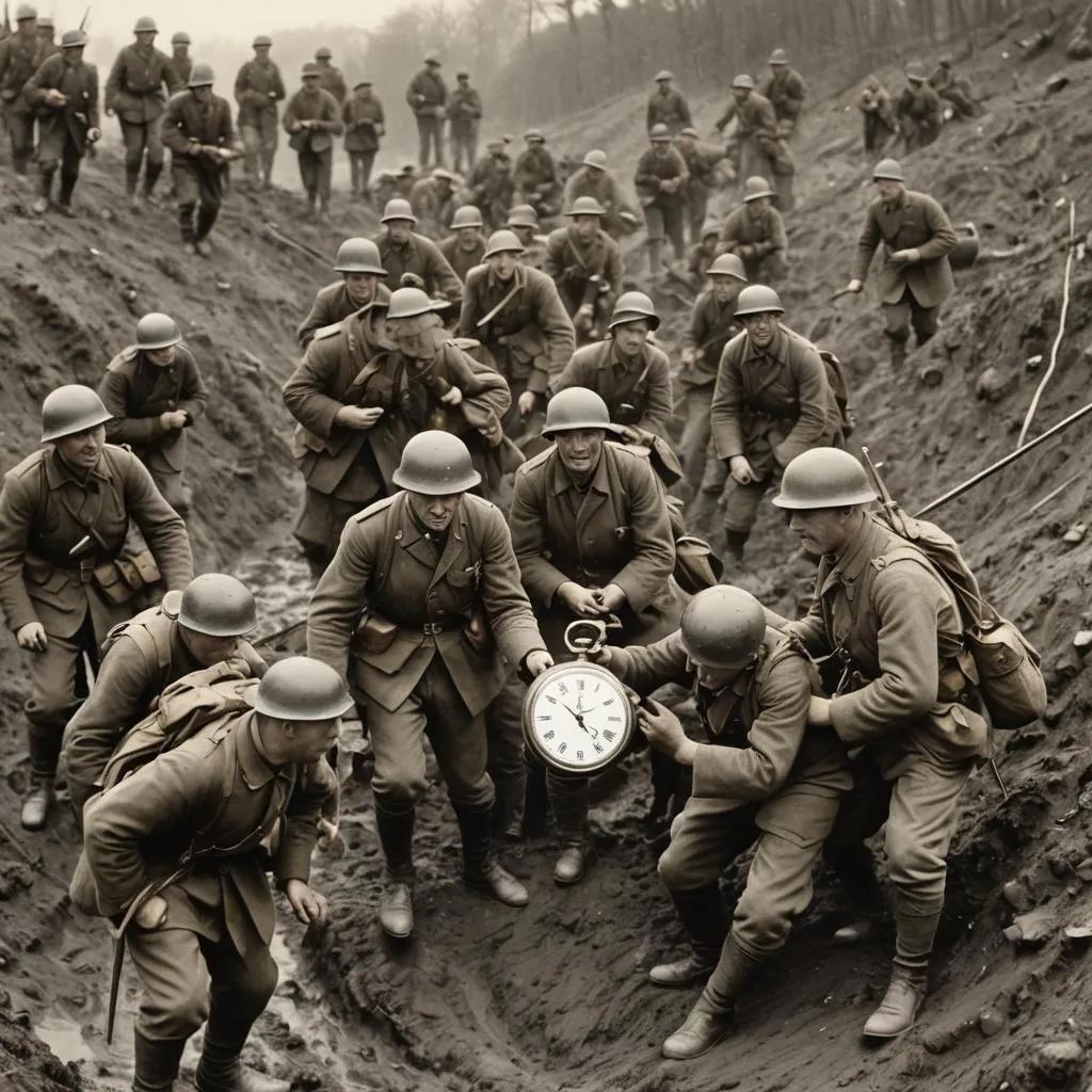 Coordinating attacks, timing artillery barrages, and even knowing when to duck from enemy fire all depended on split-second timing. Those fumbling with pocket watches while holding rifles soon envied their comrades' ability to tell time at a glance.