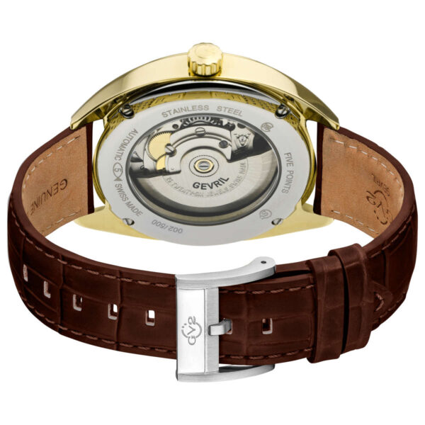 Gevril Five Points Men's Automatic Watch 48704A