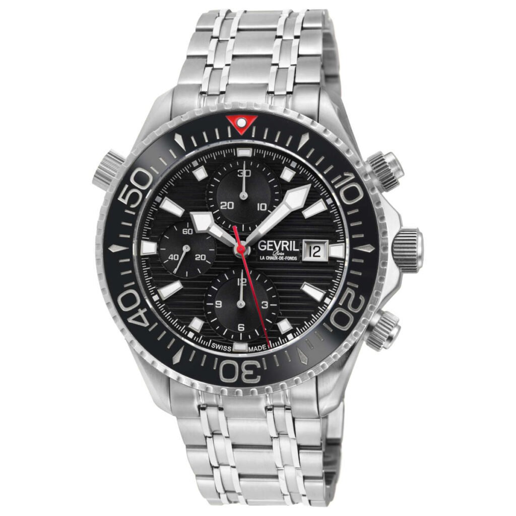 Gevril Hudson Yards Chronograph Men's Automatic Watch 48810B