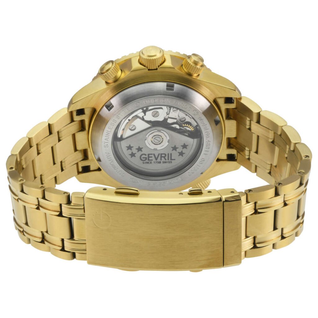 Gevril Hudson Yards Chronograph Men's Automatic Watch 48811B