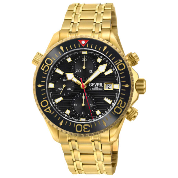 Gevril Hudson Yards Chronograph Men's Automatic Watch 48811B