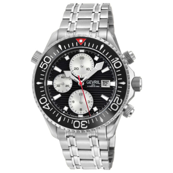 Gevril Hudson Yards Chronograph Men's Automatic Watch 48814B