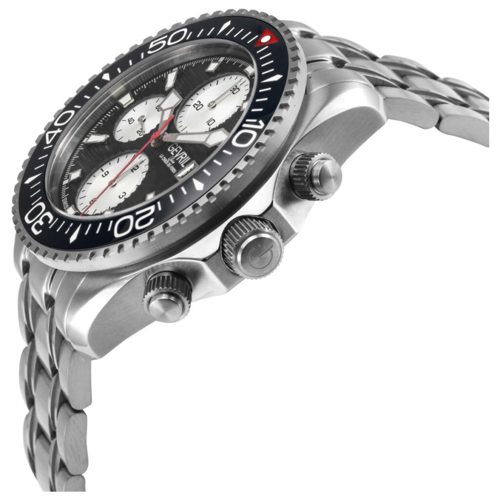 Gevril Hudson Yards Chronograph Men's Automatic Watch 48814B