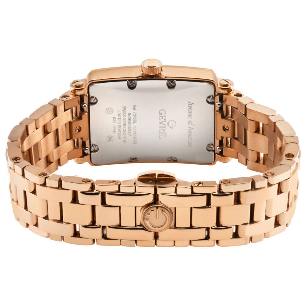 Gevril Avenue of Americas Mini Diamond Women's Watch 7345RLB