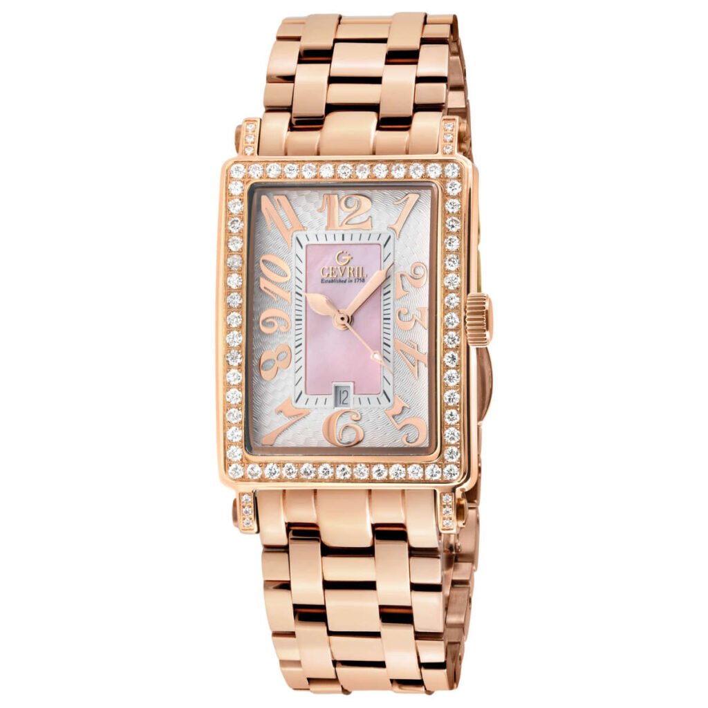Gevril Avenue of Americas Mini Diamond Women's Watch 7345RLB
