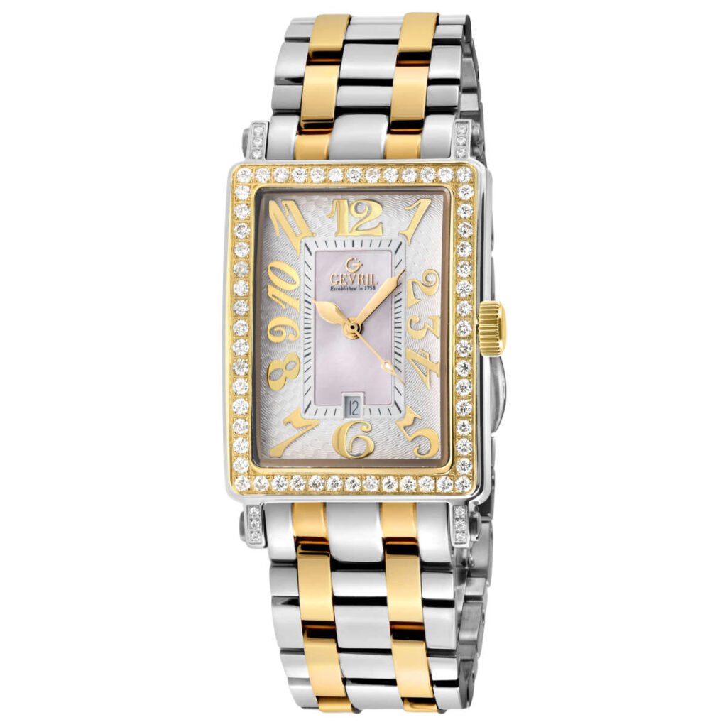 Gevril Avenue of Americas Mini Diamond Women's Watch 7544YLB