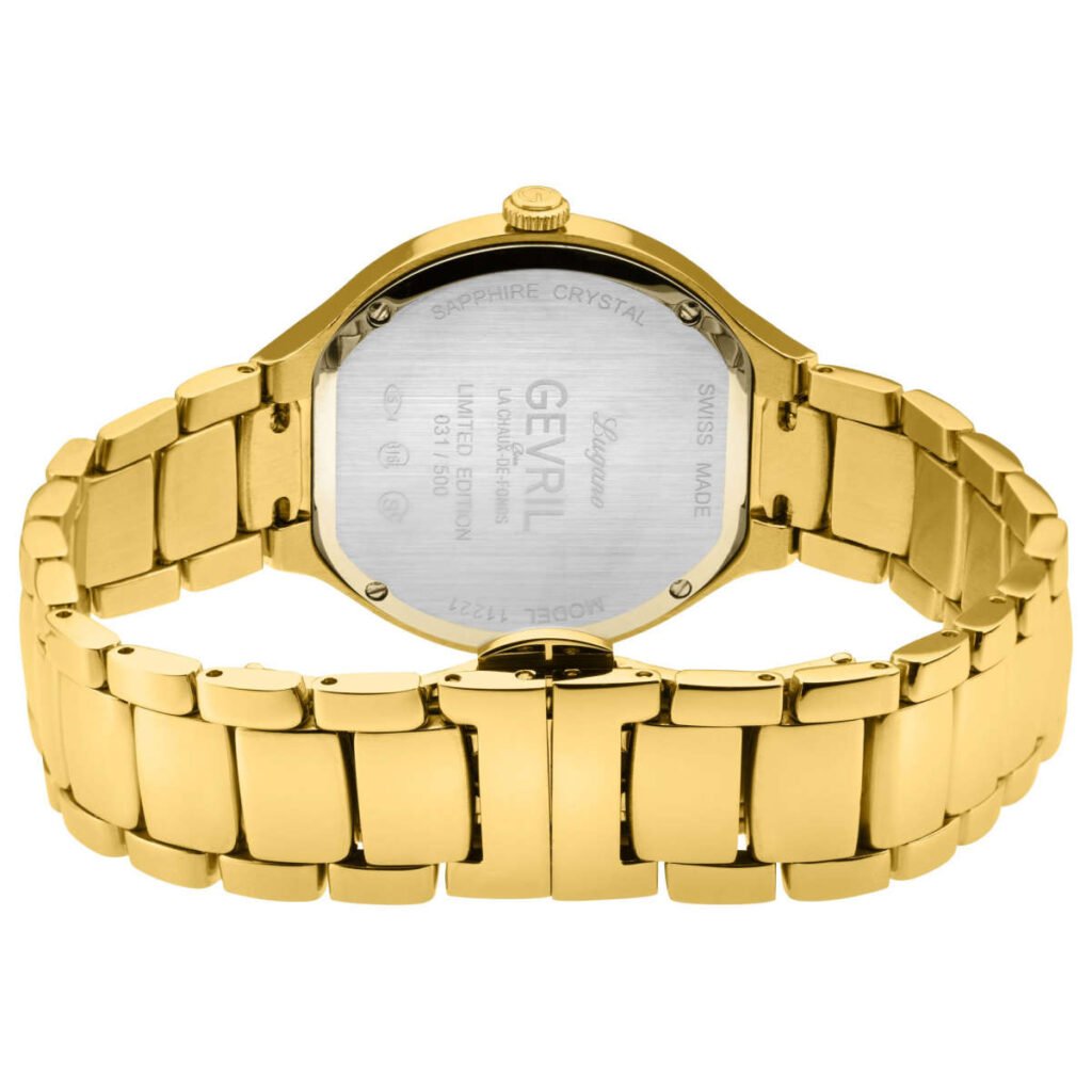 Gevril Lugano Diamond Women's Watch 11221B