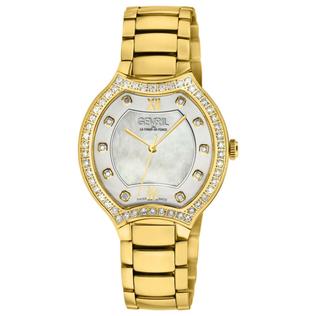 Gevril Lugano Diamond Women's Watch 11221B