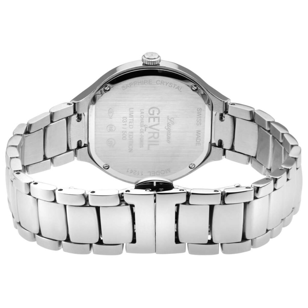 Gevril Lugano Diamond Women's Watch 11247B