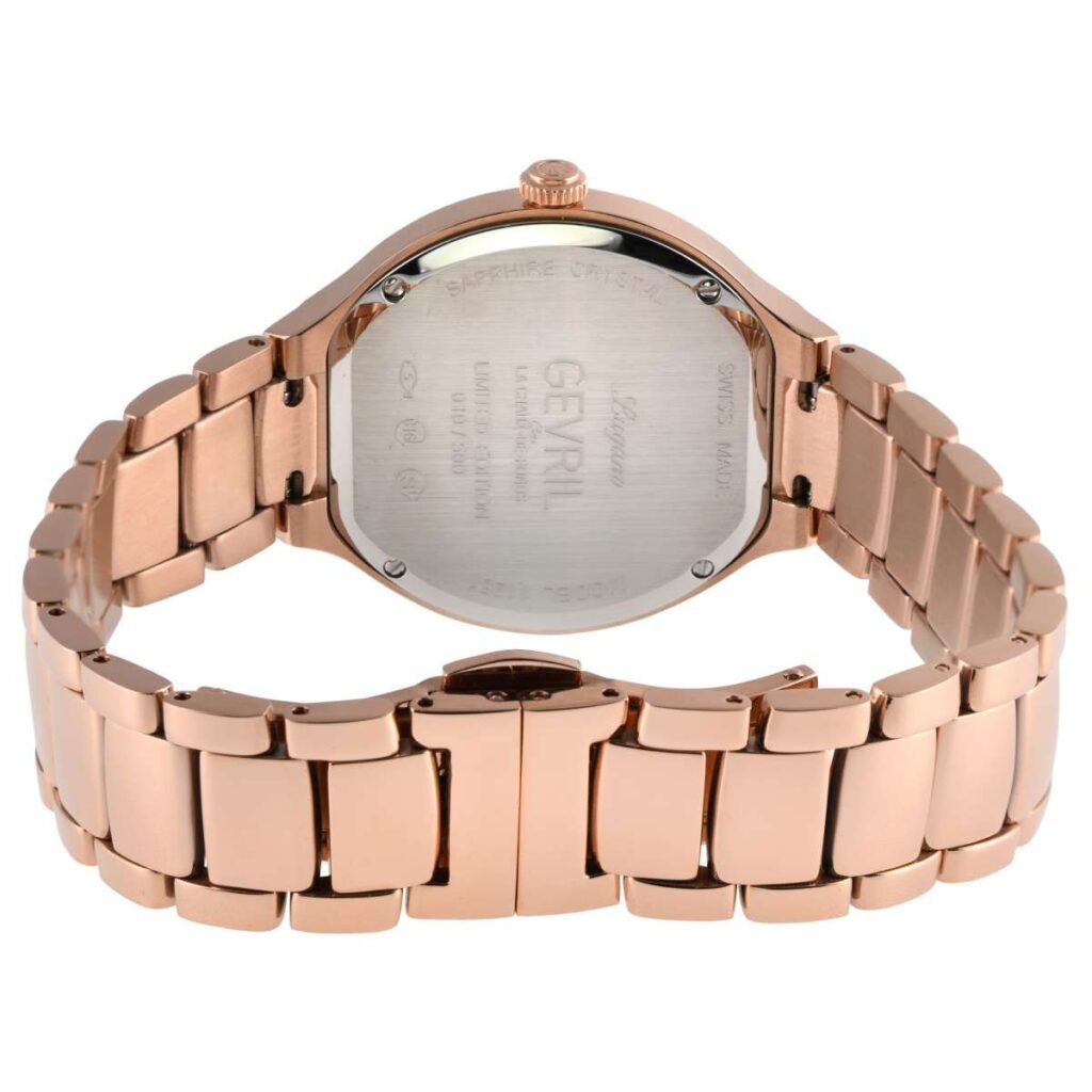 Gevril Lugano Diamond Women's Watch 11251B