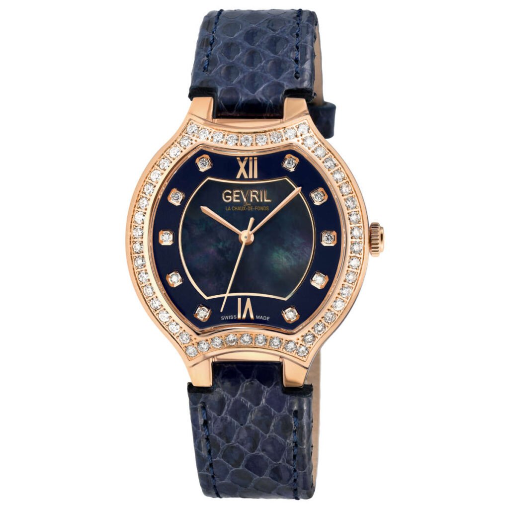 Gevril Lugano Diamond Women's Watch 11253