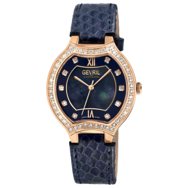 Gevril Lugano Diamond Women's Watch 11253