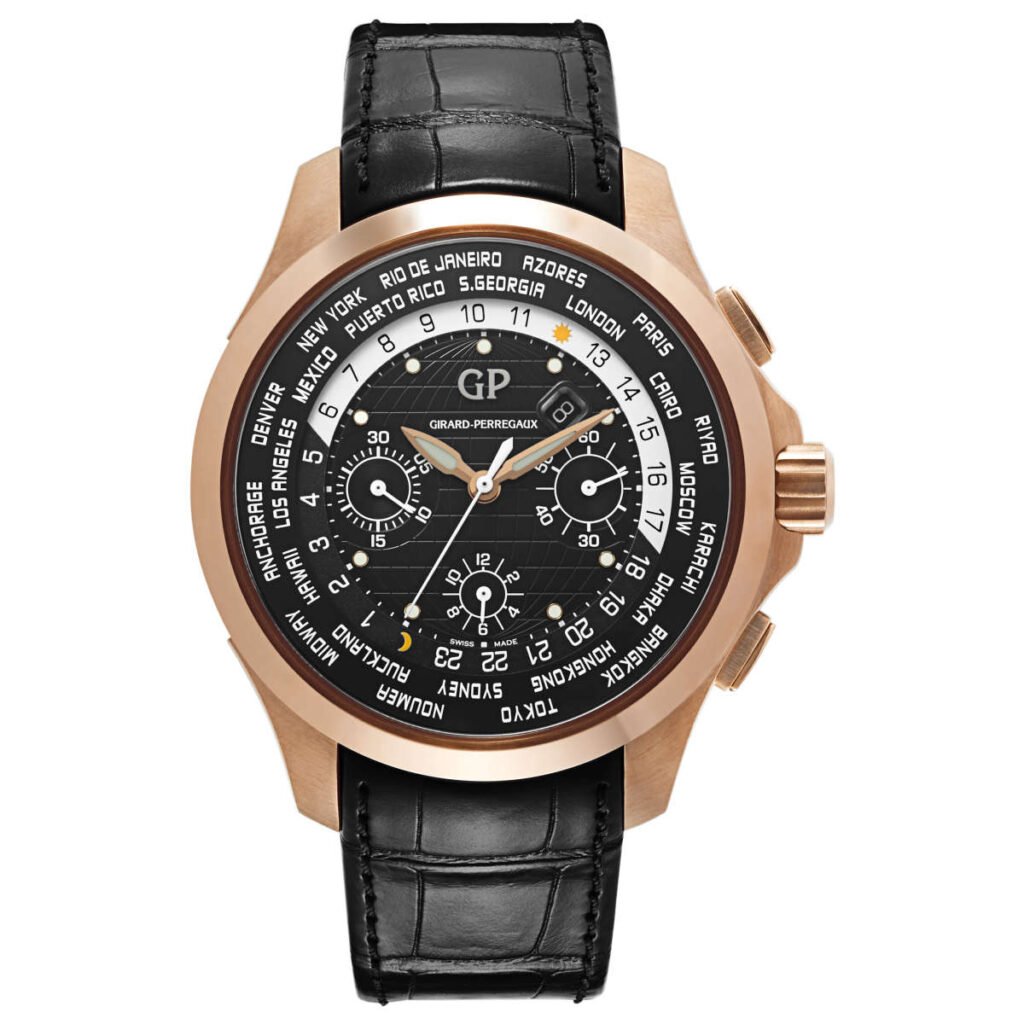 Girard-Perregaux Traveller Men's Automatic Watch 49700-52-632-BB6B