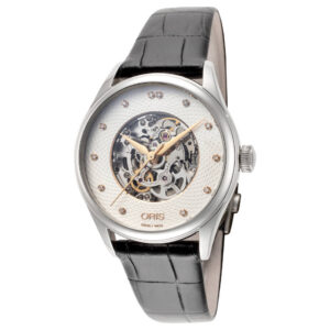 Oris Artelier Skeleton Women's Automatic Watch 01-560-7724-4031-07-5-17-64FC