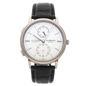 A. Lange & Sohne Saxonia Dual Time Men's Watch 386.026