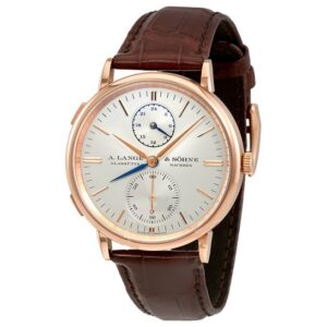 A. Lange & Sohne Saxonia Dual Time Men's Automatic Watch 386.032