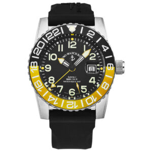 Zeno Airplane Diver Men's Automatic Watch 6349GMT-12-A1-9