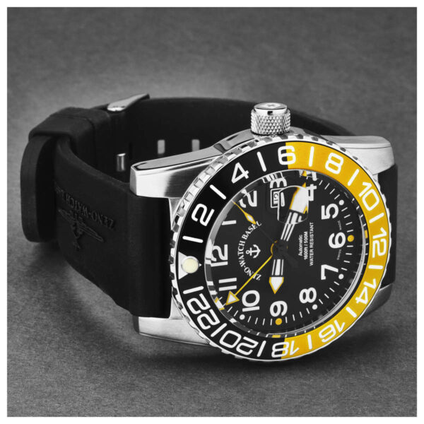 Zeno Airplane Diver Men's Automatic Watch 6349GMT-12-A1-9
