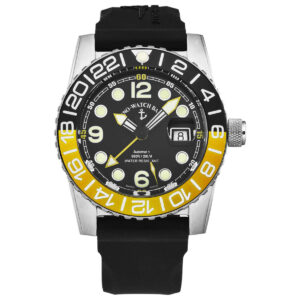 Zeno Airplane Diver Men's Automatic Watch 6349GMT-3-A1-9