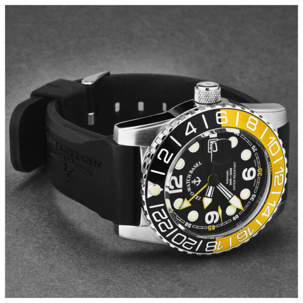 Zeno Airplane Diver Men's Automatic Watch 6349GMT-3-A1-9