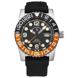 Zeno Airplane Diver Men's Automatic Watch 6349GMT-3-A15