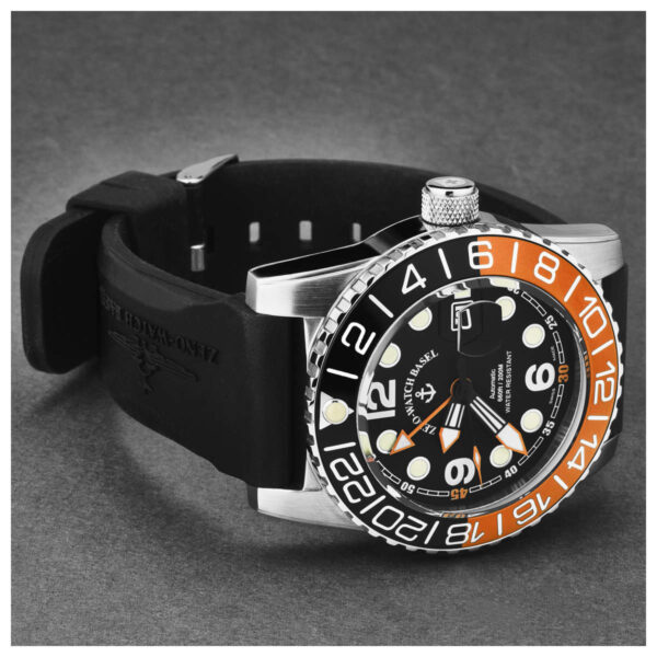 Zeno Airplane Diver Men's Automatic Watch 6349GMT-3-A15
