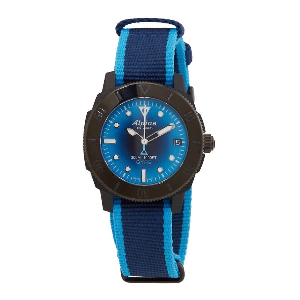 Alpina Seastrong Diver Gyre Women’s Automatic Watch AL-525LNSB3VG6