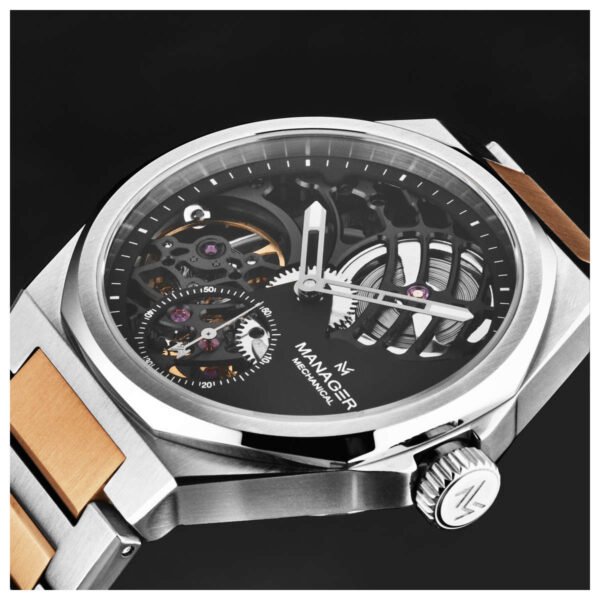 Manager Revolution Men's Automatic Watch MAN-RM-06-BM