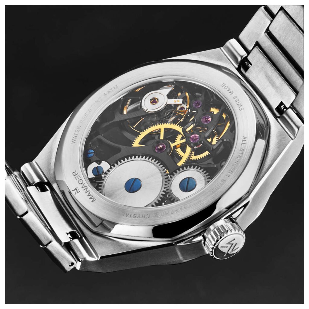 Manager Revolution Men's Automatic Watch MAN-RM-06-BM
