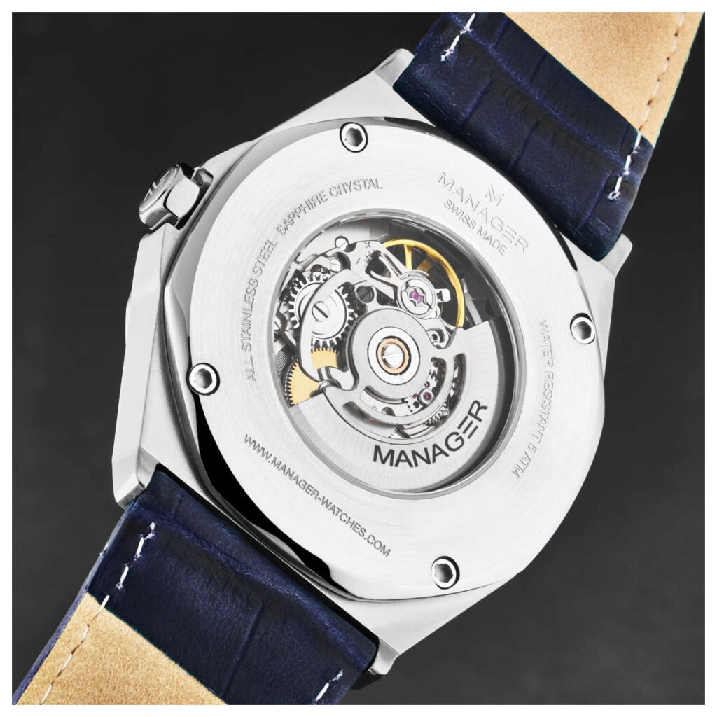 Manager Open Mind Men's Automatic Watch MAN-RO-03-SL