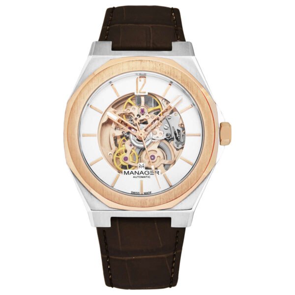 Manager Open Mind Men's Automatic Watch MAN-RO-05-BL