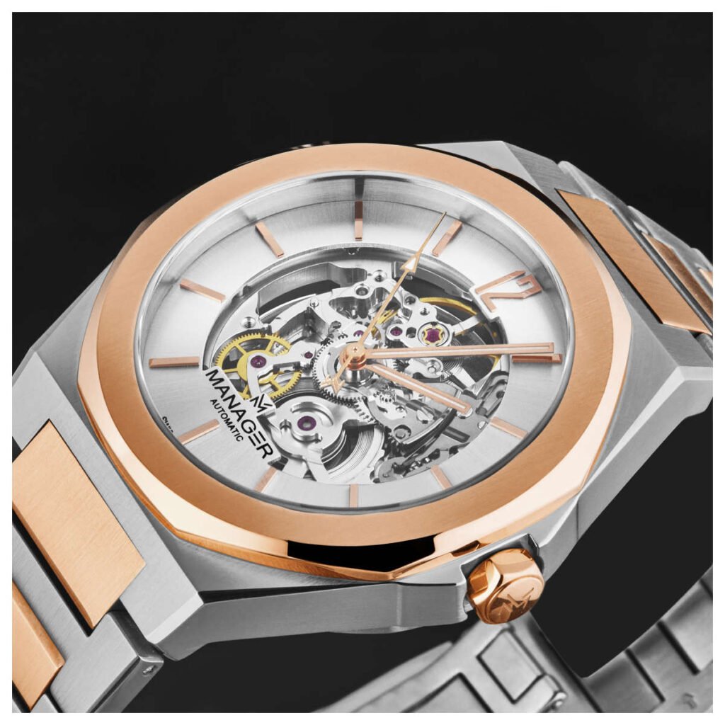 Manager Open Mind Men's Automatic Watch MAN-RO-05-BM