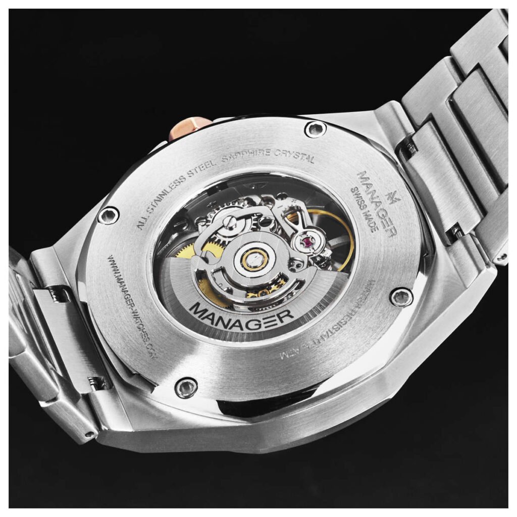 Manager Open Mind Men's Automatic Watch MAN-RO-05-BM