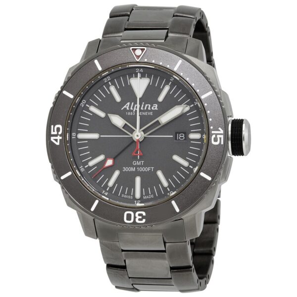 Alpina Seastrong Diver GMT Men's Watch AL-247LGG4TV6B