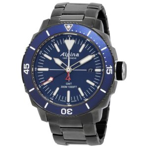 Alpina Seastrong Diver GMT Men's Watch AL-247LNN4TV6B