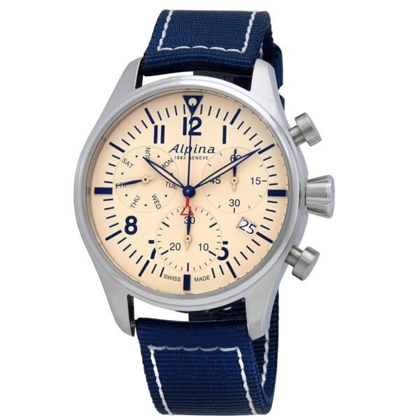 Alpina Startimer Pilot Chronograph Men's Watch AL-371BG4S6