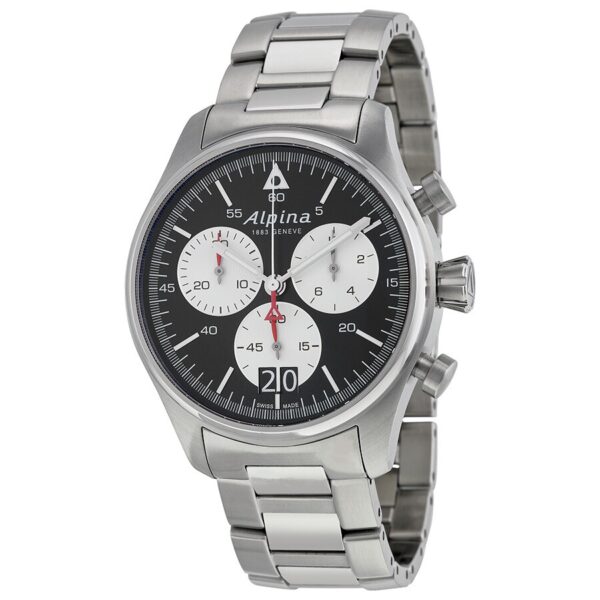 Alpina Startimer Pilot Chronograph Big Date Men's Quartz Watch AL-372BS4S6B