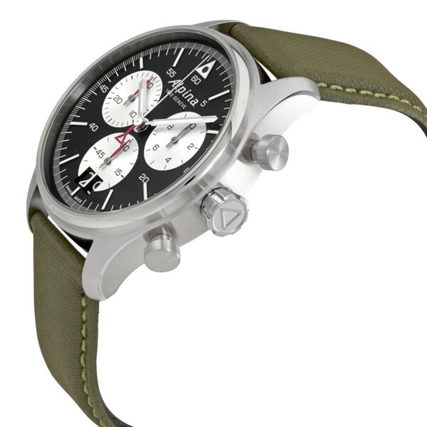 Alpina Startimer Pilot Military Big Date Chronograph Men's Watch AL-372BS4S6