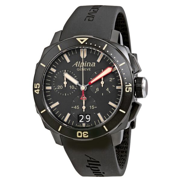 Alpina Seastrong Diver 300 Chronograph Men's Watch AL-372LBBG4FBV6