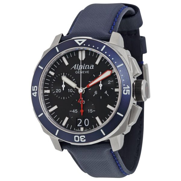 Alpina Seastrong Diver 300 Big Date Chronograph Men's Watch AL-372LBN4V6