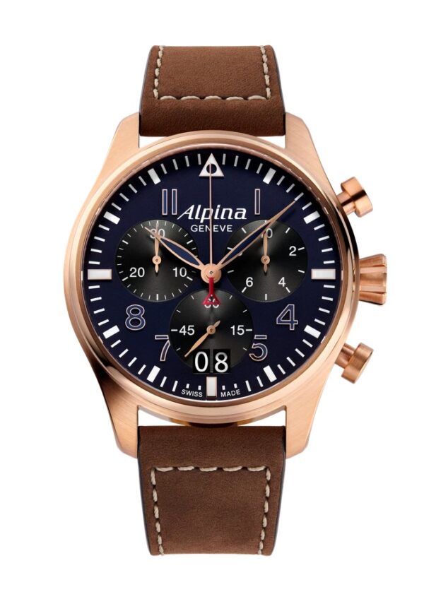 Alpina Startimer Pilot Chronograph Men's Watch AL-372NB4S4
