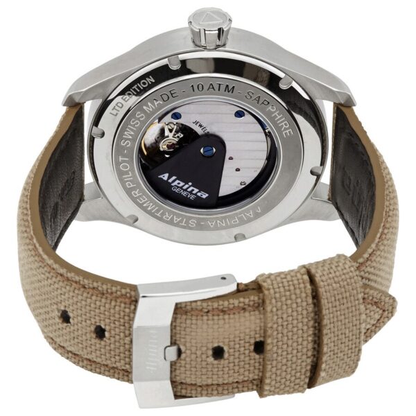 Alpina Pilot Manufacture Regulator Men's Automatic Watch AL-950BGR4S6