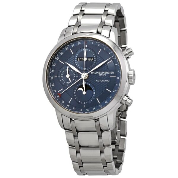 Baume and Mercier Classima Full Calendar Moon Phase Men's Automatic Watch 10485