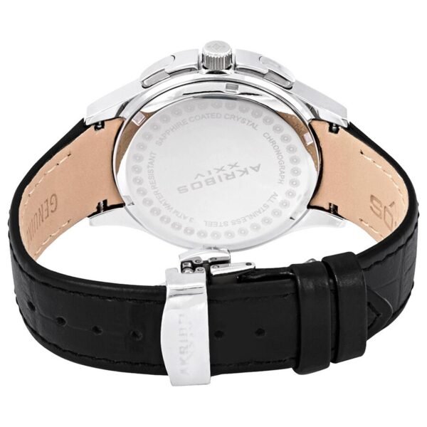Akribos Xxiv Grandiose Crystal Chronograph Men's Watch AK615SS
